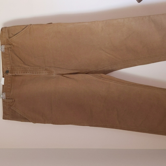 Carhartt Other - Carhartt Men's Size 42x34 Made in USA 100% Cotton Work Pants